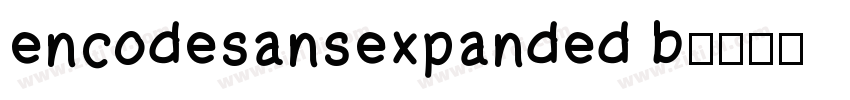 encodesansexpanded b字体转换
